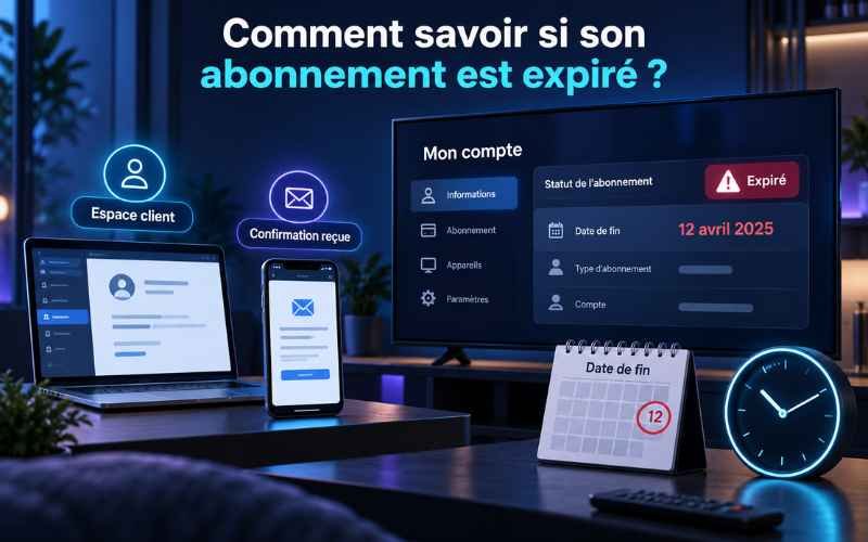 Comment savoir si son abonnement IPTV est expiré ?